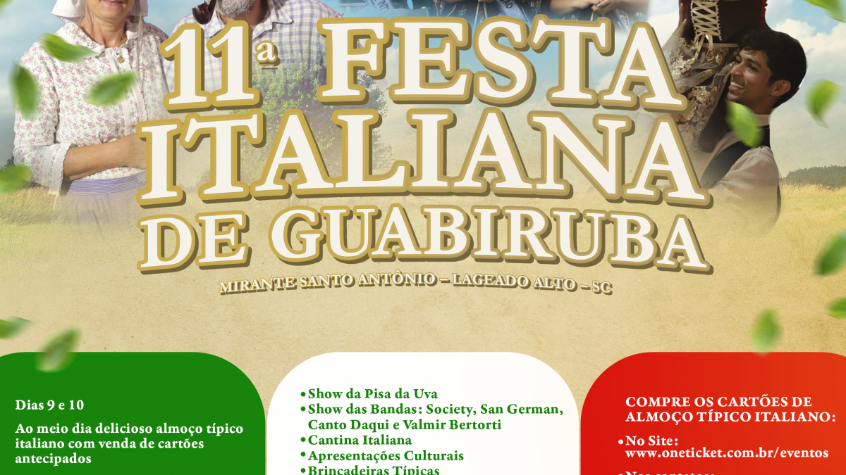 11ª Festa Italiana de Guabiruba